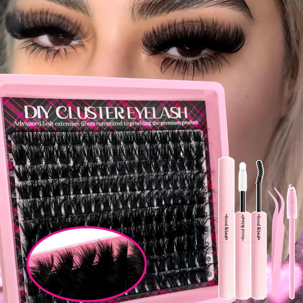 D Curl Cluster Lashes