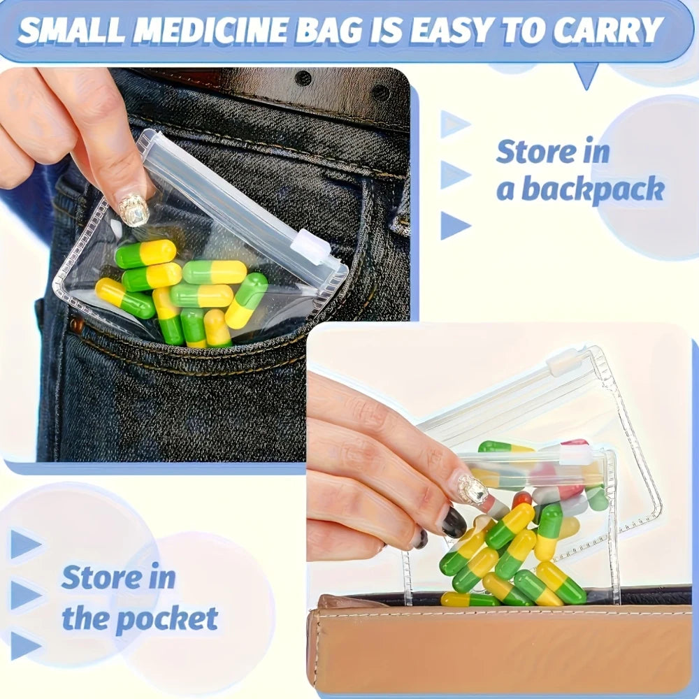 12 Piece Medicine Pouches