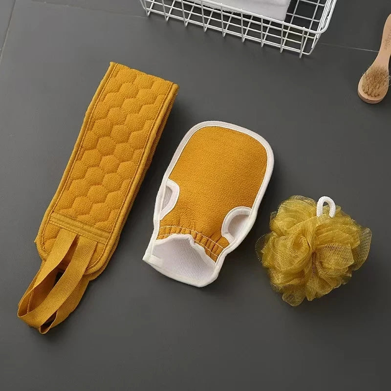 Exfoliating Body Scrubber Set