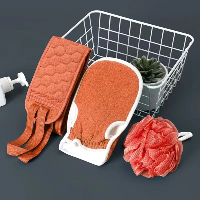 Exfoliating Body Scrubber Set