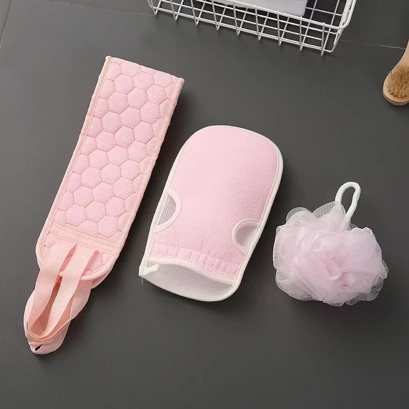 Exfoliating Body Scrubber Set